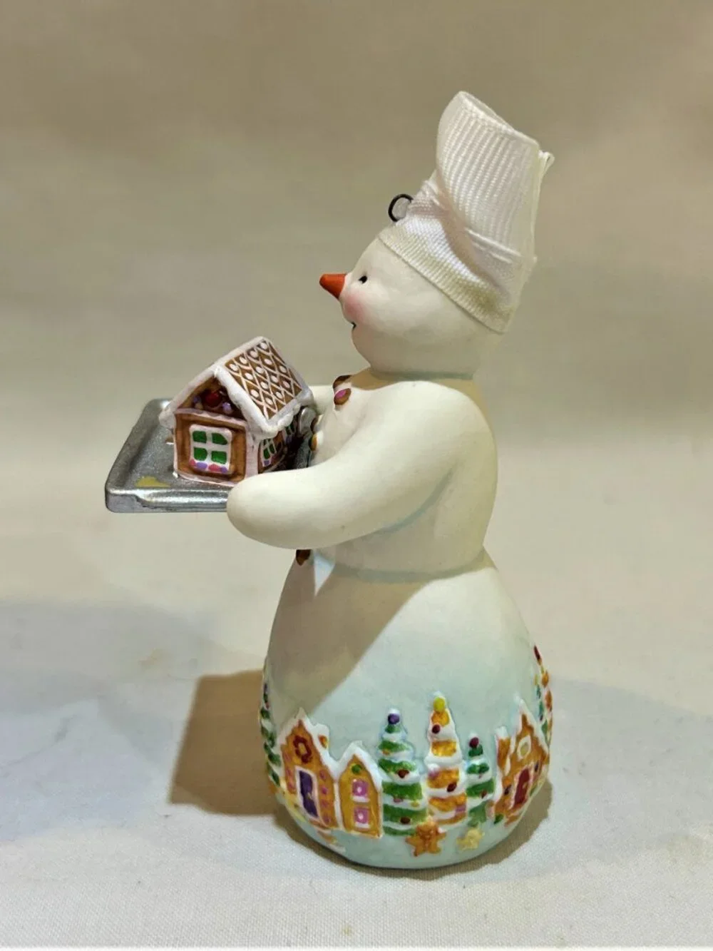 Hallmark Keepsake 2018 Snowman Gingerbread House Ornament Joanne Eschrich